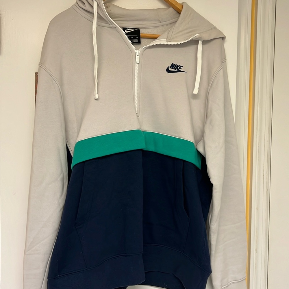 Nike zip up sweatshirt